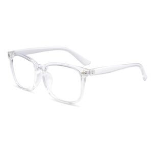 Non Prescription Glasses Square Clear Lens Eyeglasses Transparent